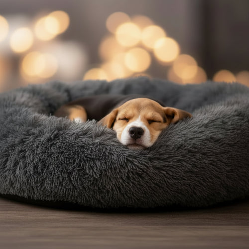 The ZenSnug™ Orthopedic Donut Bed
